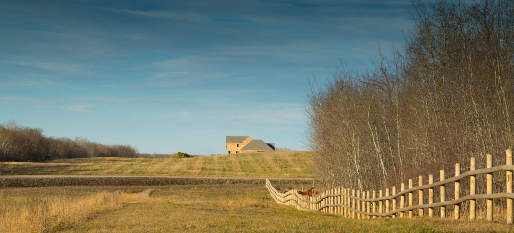Brylee Estates lot with wooden fence and prairie view, Esterhazy